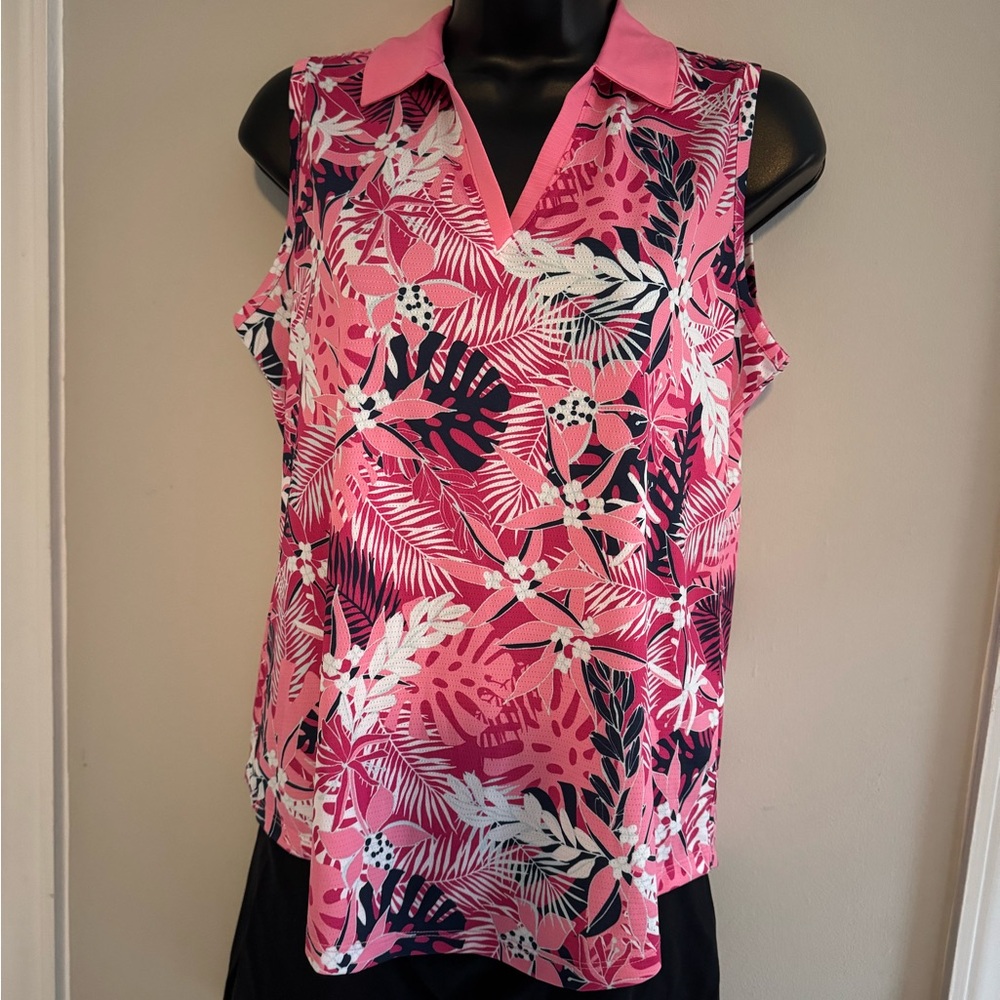 NWT Sport Haley Women’s Sleeveless Golf Polo Size Medium